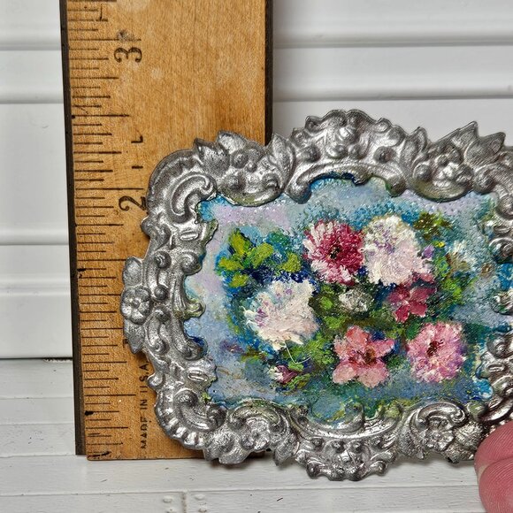 Oil Painting Dollhouse Miniature by Pauline Miller - Picture 3 of 5